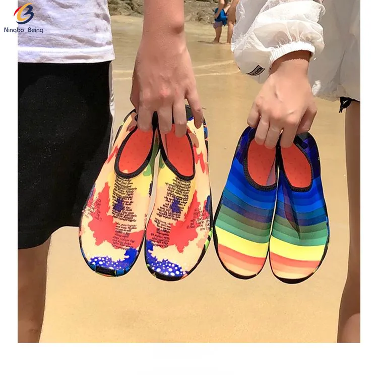 Wholesale camo shoes aqua beach water shoes comfortable breathable shoes water proof