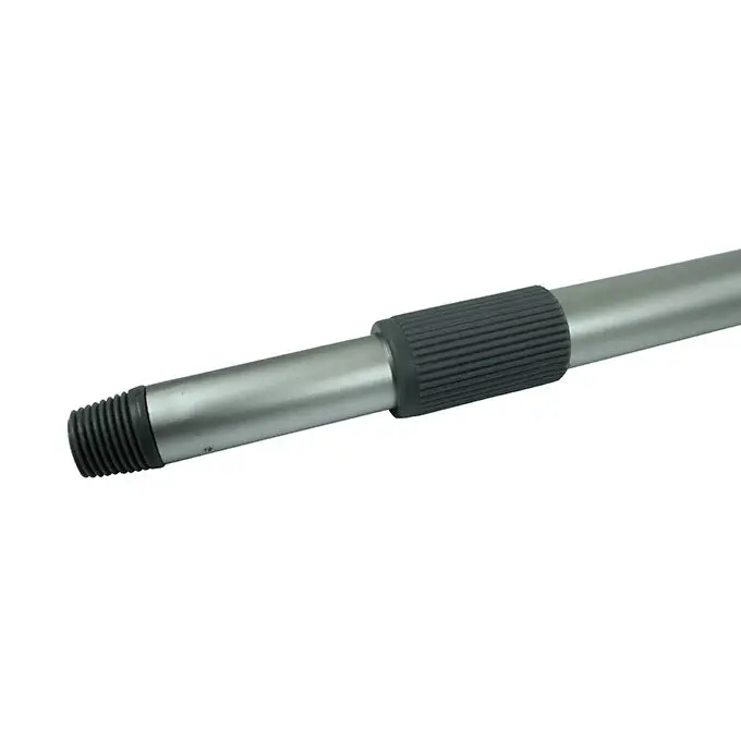 2 Section Long Length Connect Aluminum Mop Handle Extension Telescopic Pole Broom Rod With Lock