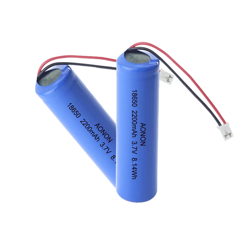KC CB  Certificate 3.7V li-ion 18650 2200mAh Rechargeable Lithium Battery with pcb + wire/connector and customize available