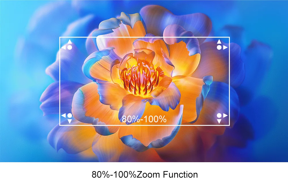 Touyinger Q10W Pro Projector   wifi android smart  home Theater 4k projector