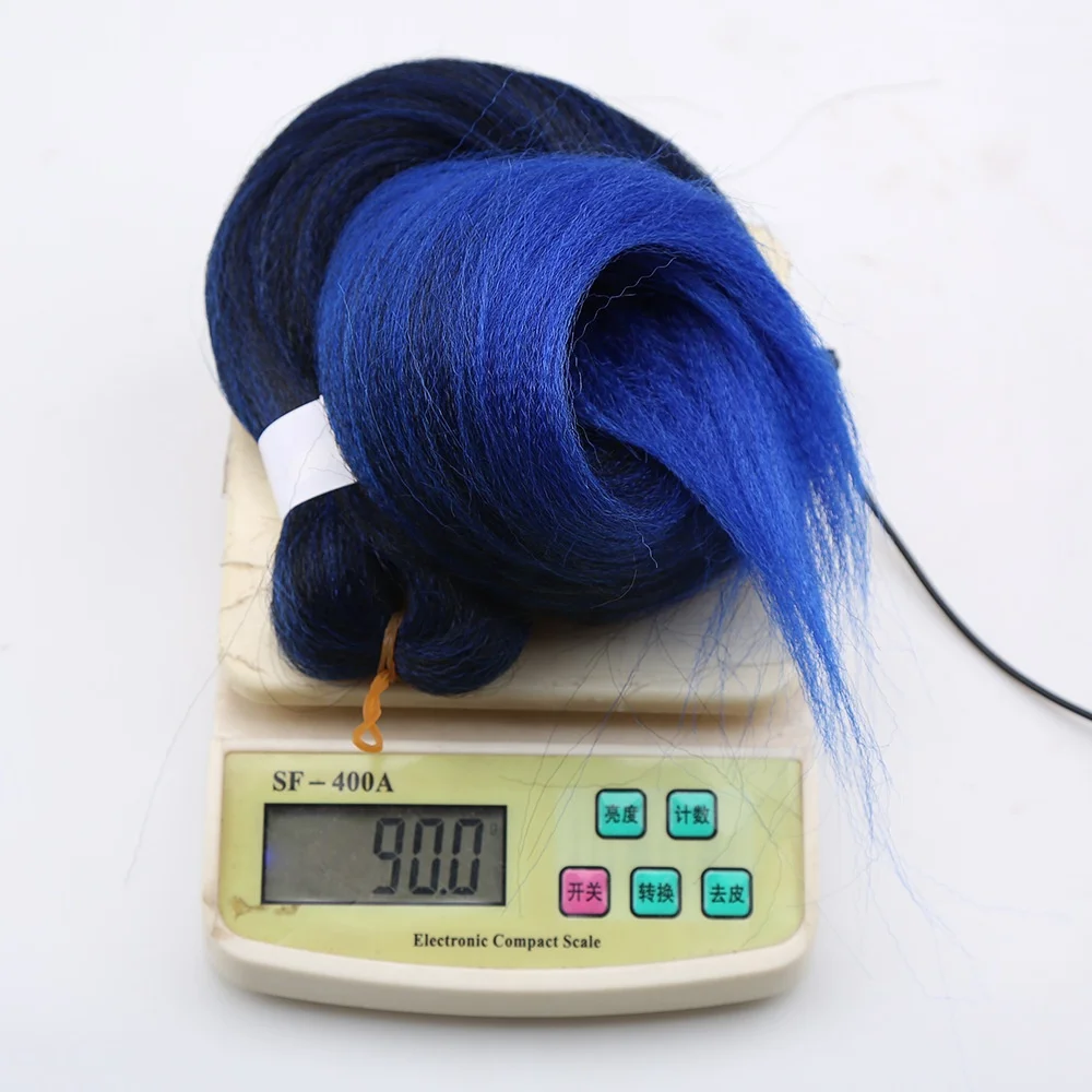 Wholesale Ultra Darling Private Label Ez Braid Salt and Pepper Hair Extension for Synthetic Yaki Straight Pony Braiding Hair