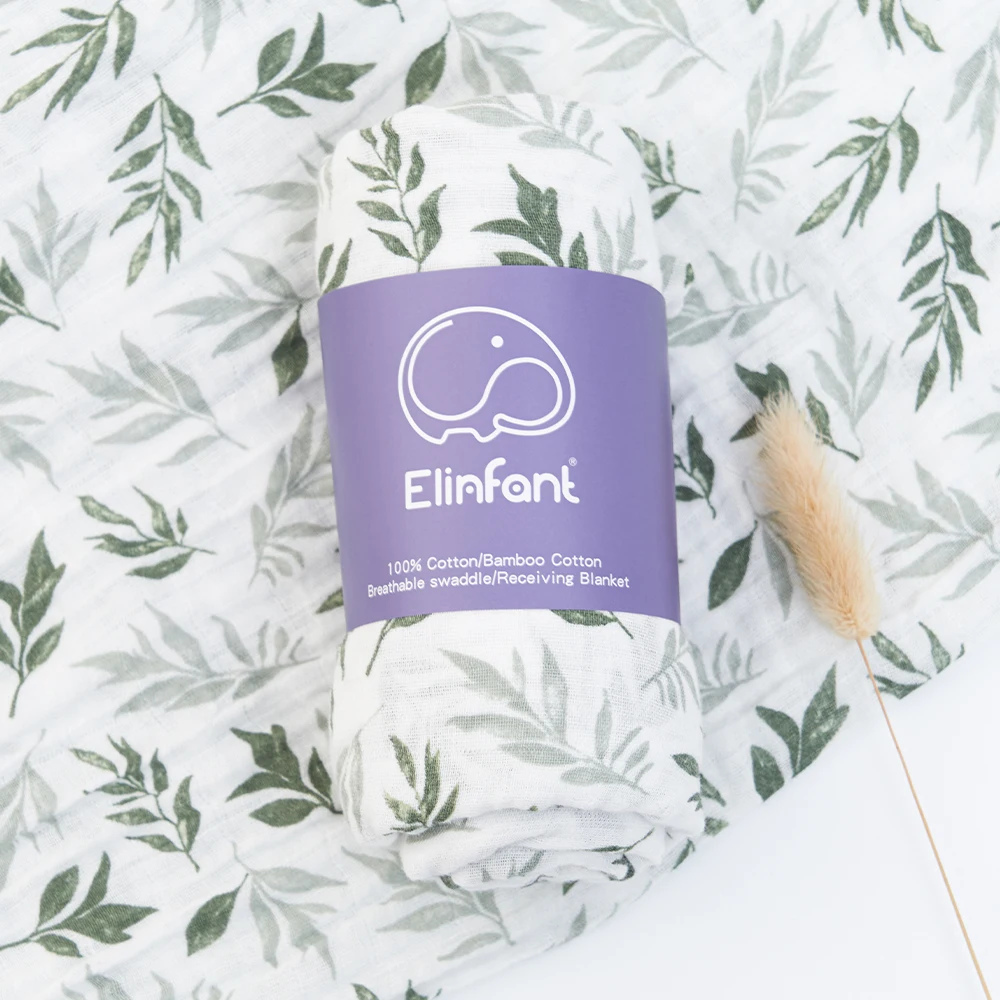 Manufacturer Muslin Swaddle Blankets 120 cm 100% cotton Soft Baby Muslin Blanket