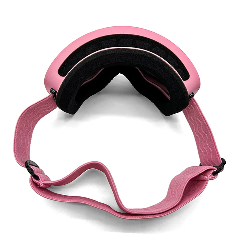 JSJM Adult Ski Goggles Cylindrical Double-Layer Anti-Fog Mountaineering Snow Goggles Outdoor Sports Glasses