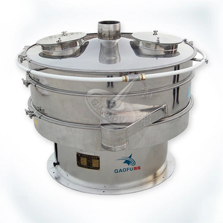 hot sale xxnx vibrating screen separator for hemp resin flower stainless steel rotary vibro sifter