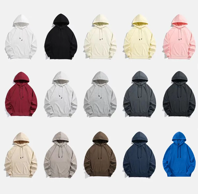 Hoodie Wholesale Pull Over Hoodies Men Blank Oversized Hoodies