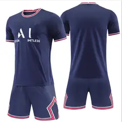 Paris Messi Number 30 Home Soccer Jersey Design custom Men Kids Football Uniform