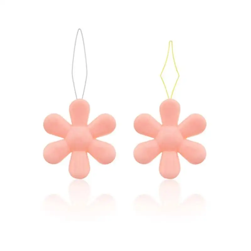 New Design Plum-shaped Needle Threader Easy Sewing Needlework Needle Threader