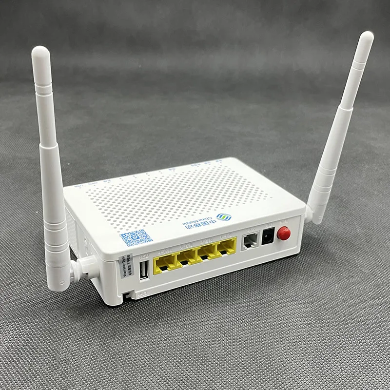 Used FTTH Modem ONU Antena Router ONT XPON ZXHN F663 F663NV3 F663NV3A 1GE+3FE+1POT+1USB
