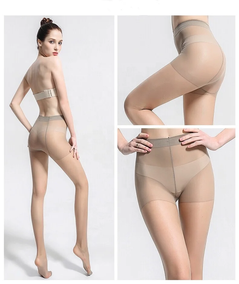 Женские Medias De Mujer ультра-тонком каблуке пикантная обувь из дышащего нейлона анти-крюк шелковые чулки