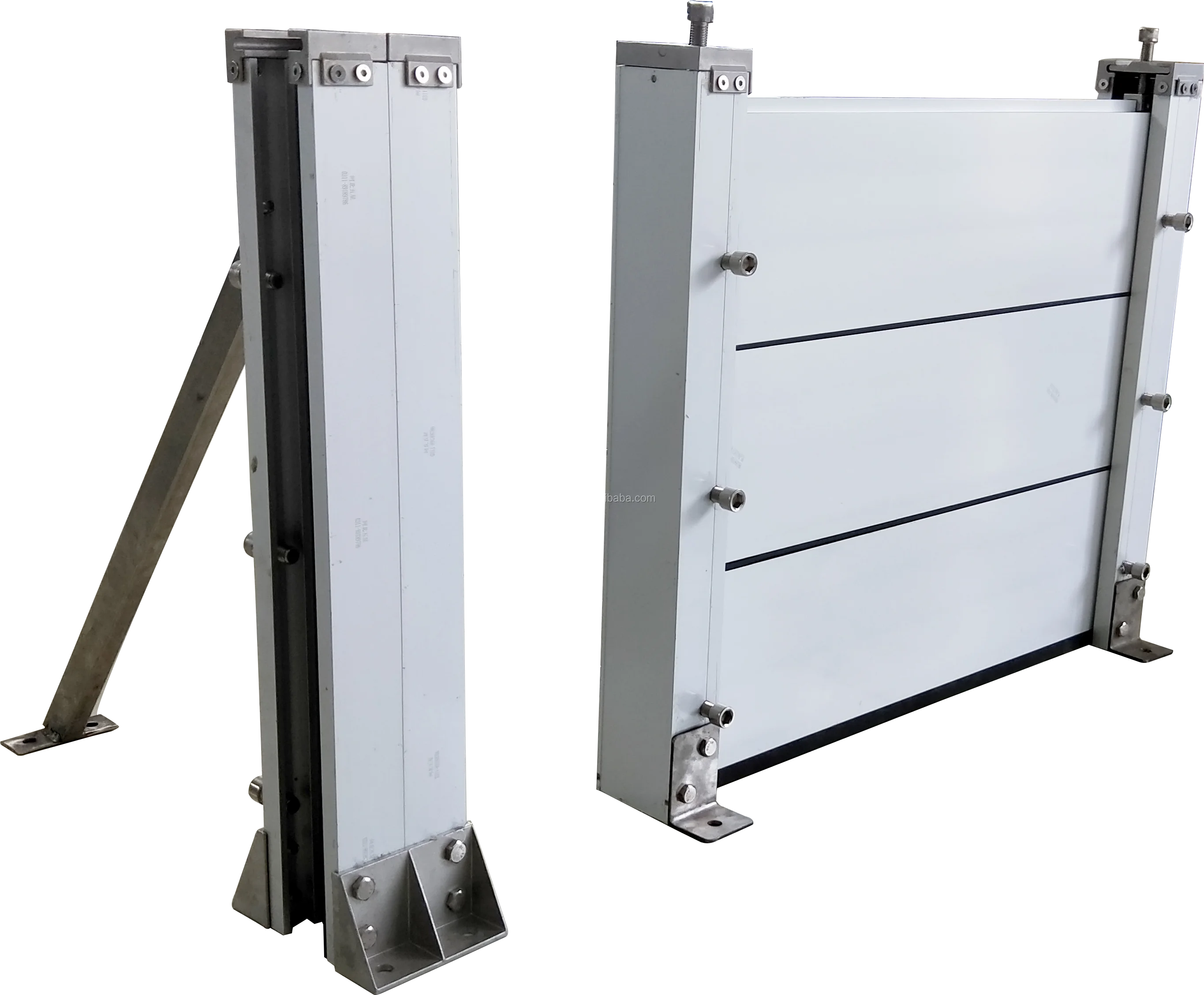 Garage Door Use Aluminum Flood Barrier Flood Panel Water Control Flood Protection System