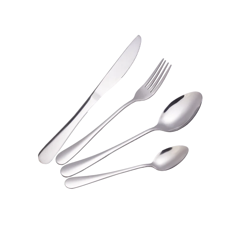 eco friendly 18/10 Stainless Steel Silver royal wedding cutlery set