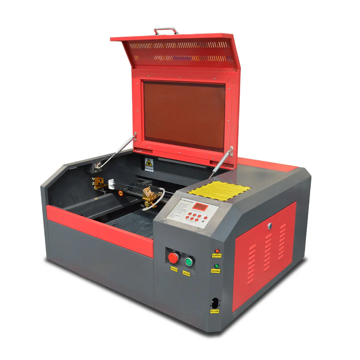 voiern Factory Agent 4040 40w 50w 60w Mini Co2 Laser Engraving Machine and Laser Cutting Machine for Wood Acrylic With Ruida M3