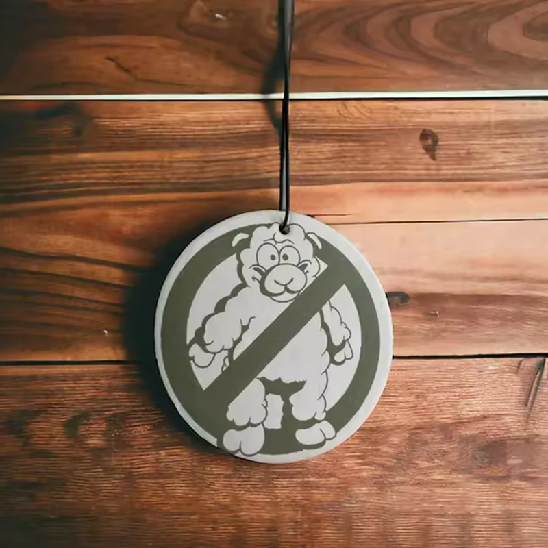 Premium Custom Designer Fragrance Car Air Freshener Printed Ambientador de Coche Long Lasting Car Air Freshener