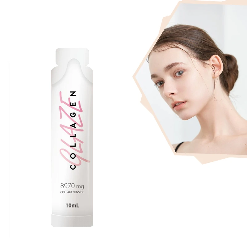 Wholesale Customized Vitamin C Beauty Collagen Peptides Drink 8970mg Rose Collagen Peptides Drink