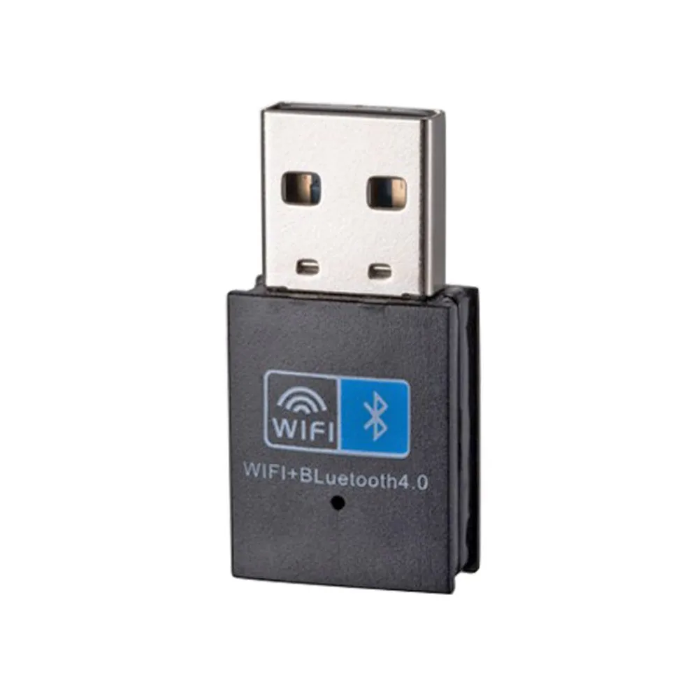 OEM Factory 150Mbps 2-in-1 WiFi BT USB Adapter USB 2.0 Wireless WiFi Dongle RTL8723 Chipset Smart LAN Card 5G Network Laptop