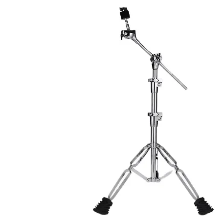Stable 25mm Thick Pipe Slanting Cymbal Stand for Band Playing Musical Instrument Accessory