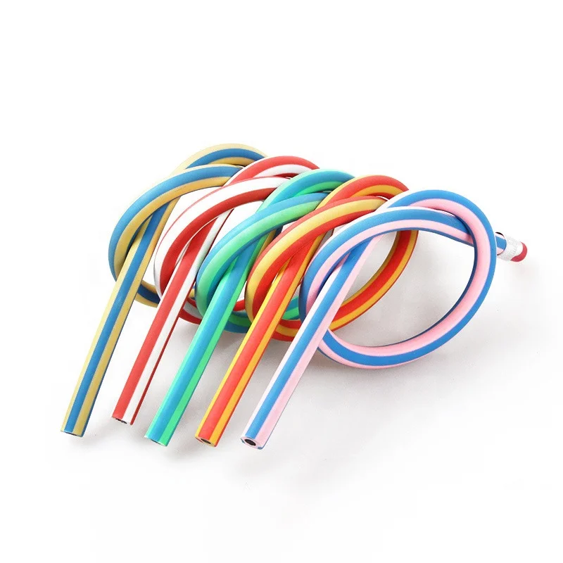 Creative Wholesale Bendable Soft Stretch Pencil For Children Hb Pencil