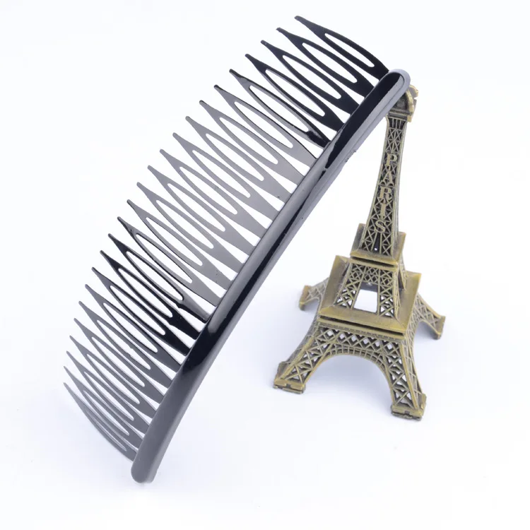 Hot selling 24 teeth 20 teeth 16 teeth plastic insert comb bangs comb hair style hair comb