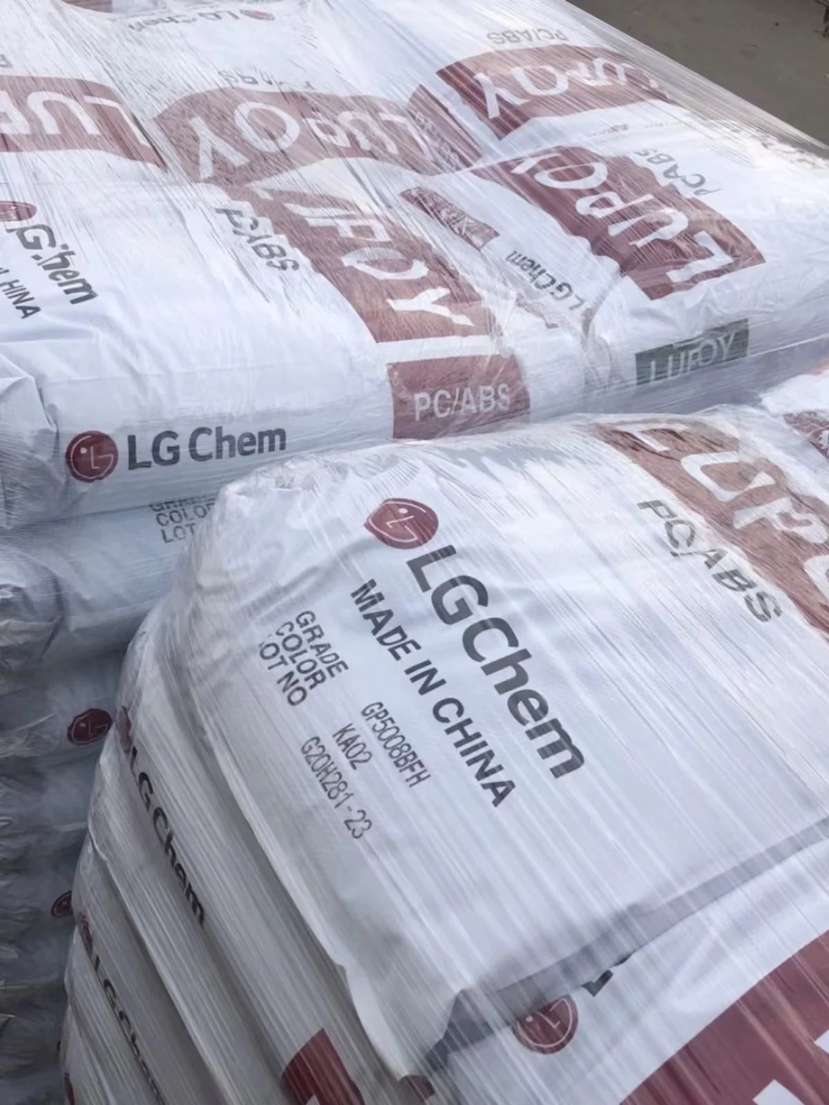 Korean LG Chemical Lupoy PC/ABS EU5008 Alloy Plastic Natural Black