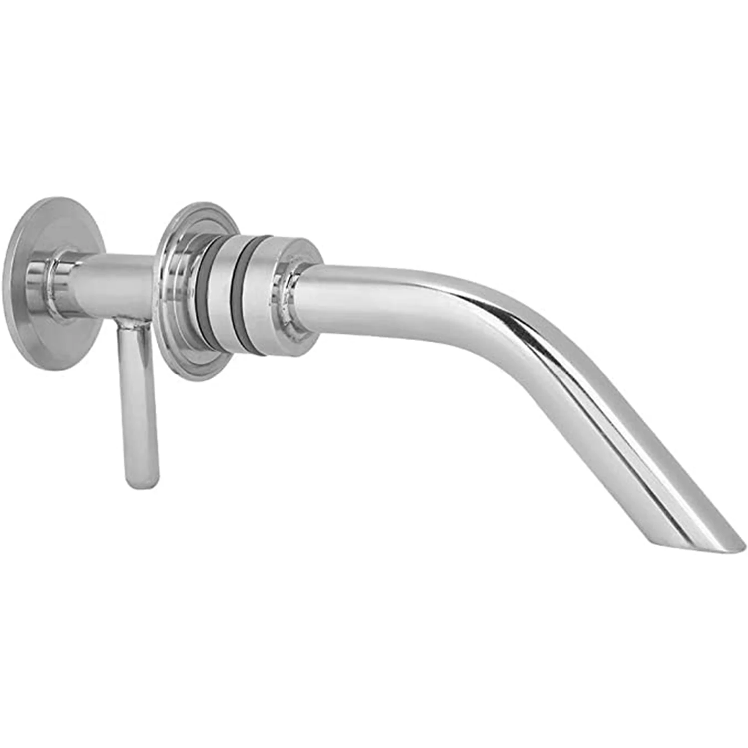 Sanitary 304 Stainless Steel Tri Clover Rotating Racking Arm valve for conical fermenters