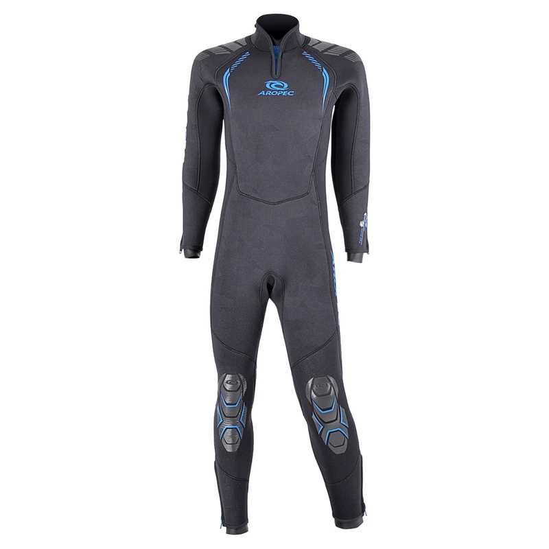 Professional Manufacturer 5Mm Neoprene Semi-Dry Fullsuit Smooth Skin Wetsuit For Man