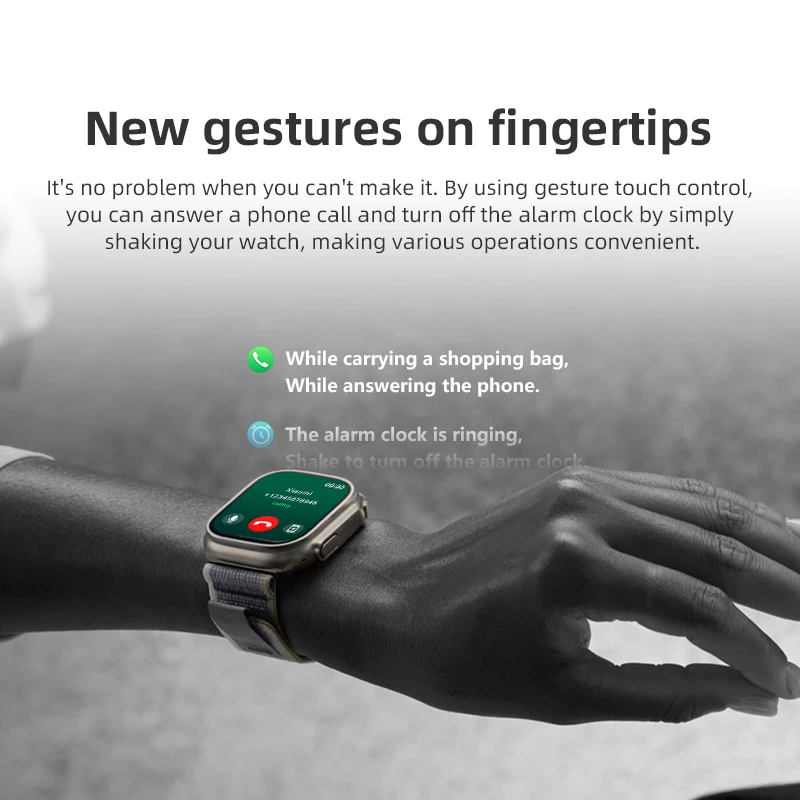 49Mm reloj JW9 Ultra 2 Smart Watch AMOLED Smartwatch BT Call Heart Rate Ultra 2 Watch PK HK9 Hello 3+ Serie 9 Mens Style Watches