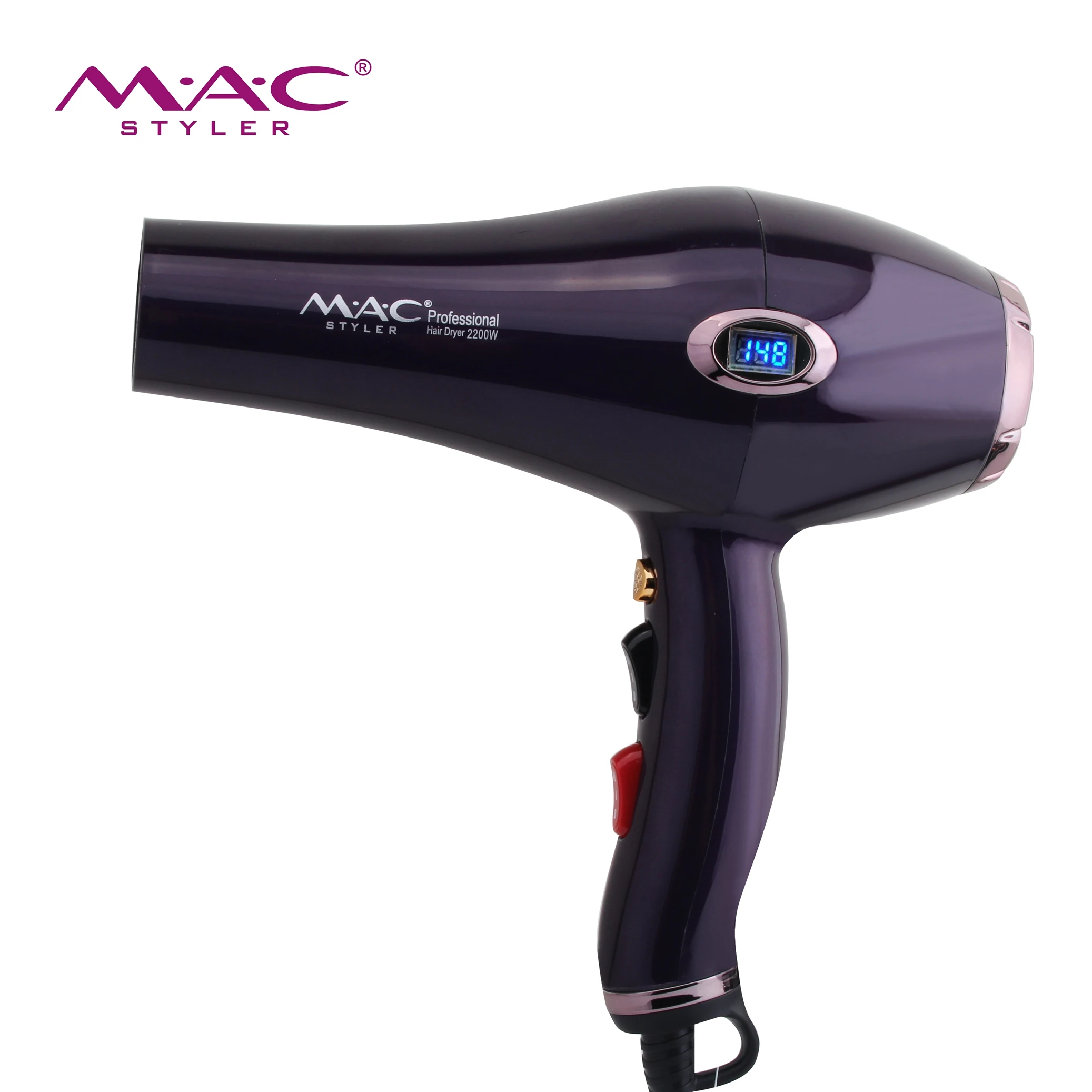 Good Saling Professional Salon Hair Blower 2500W Powerful Heat & Cold New Household Best Custom Hair Dryer