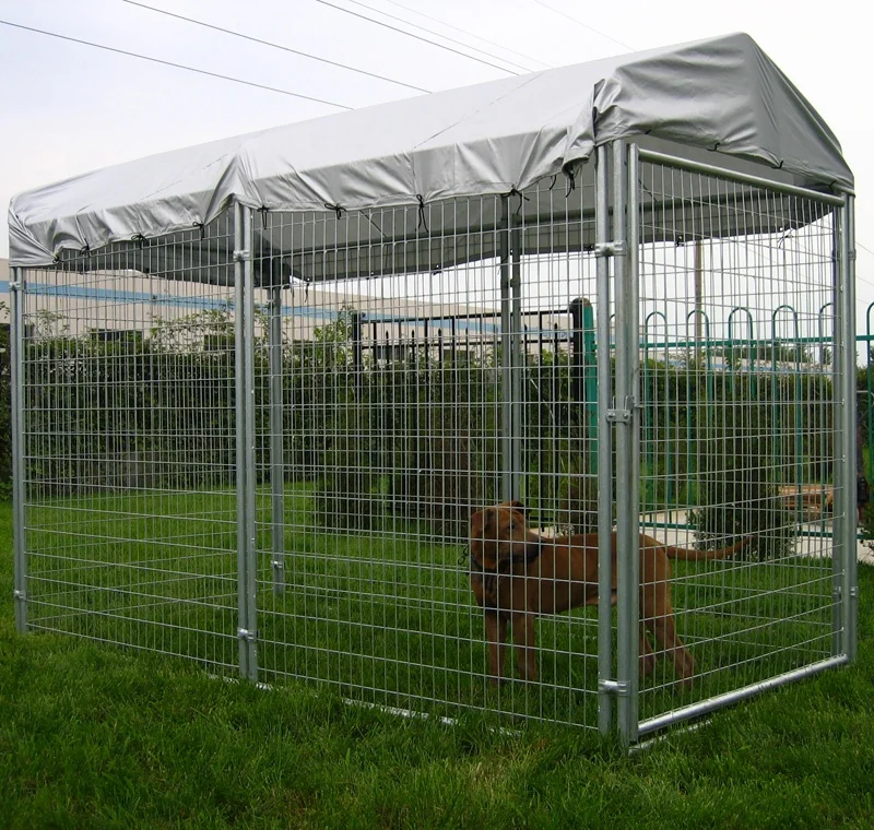 High Quality Stainless Steel Metal Dog Cages, Dog Kennel Enclos Chien Large Dog Cages