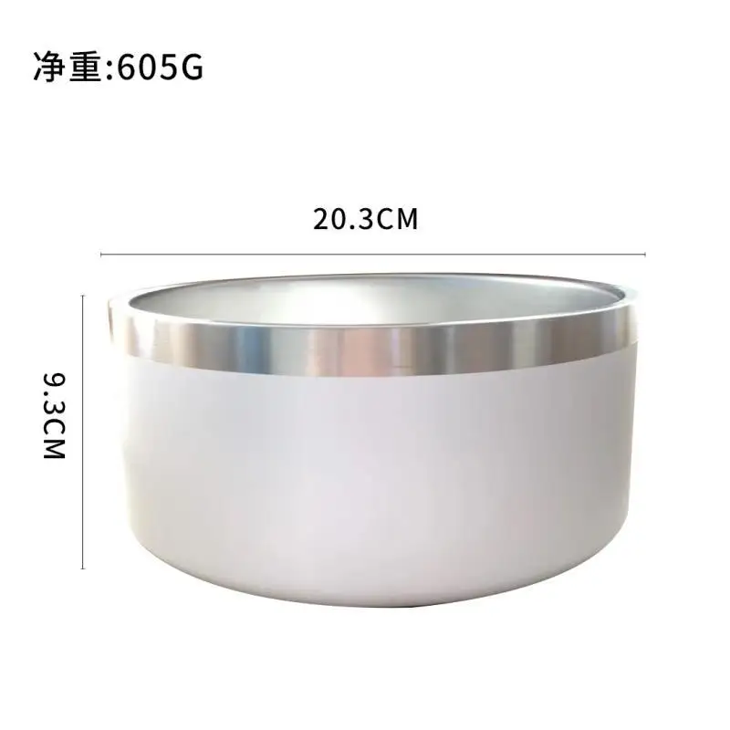  32 унций 64oz противоскользящие кормушка для домашних животных кота Переводные чаша Премиум 304 из нержавеющей стали миски собак