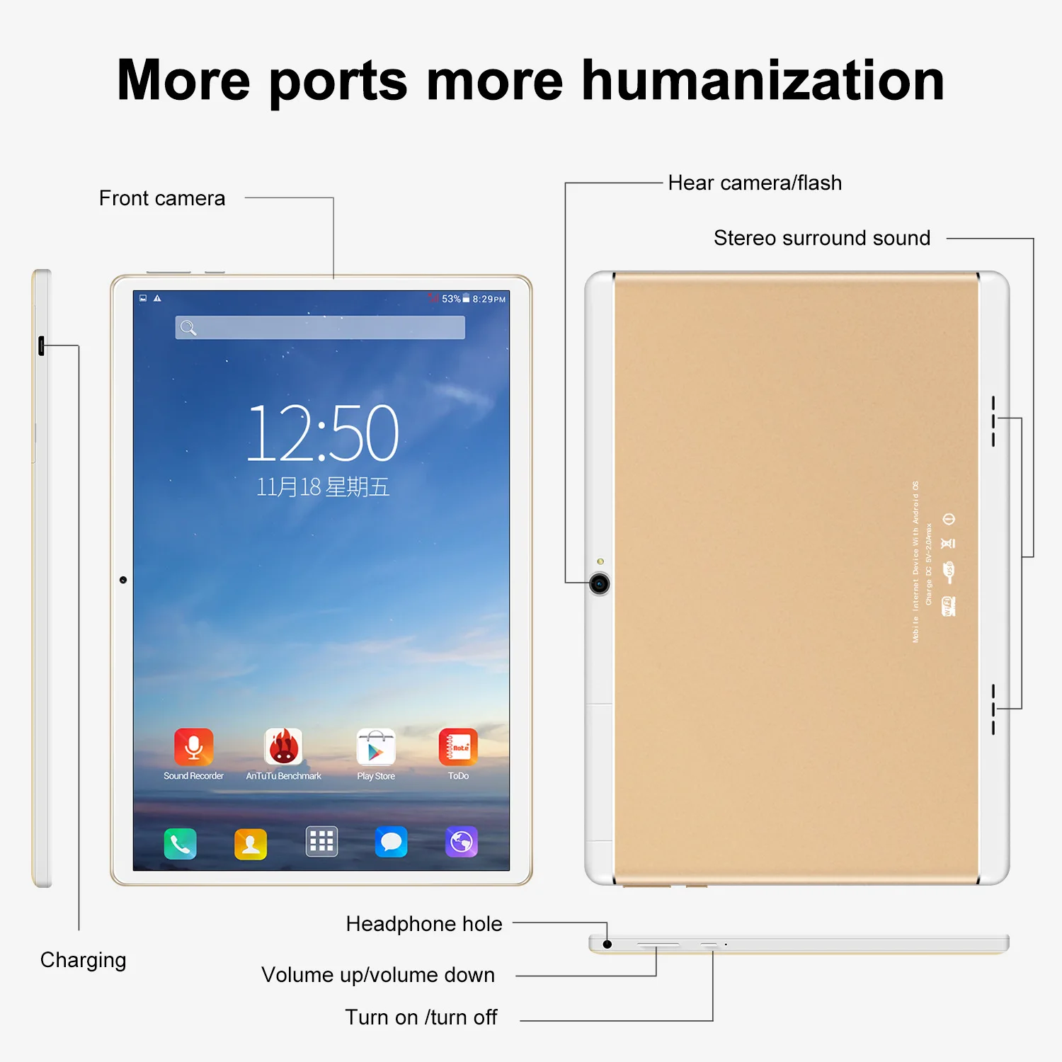 2022 Best SEll High quality 10 inch 2+32gb tablet Quad-core processor sim card 3g wifi android flast tablet also have 4g type