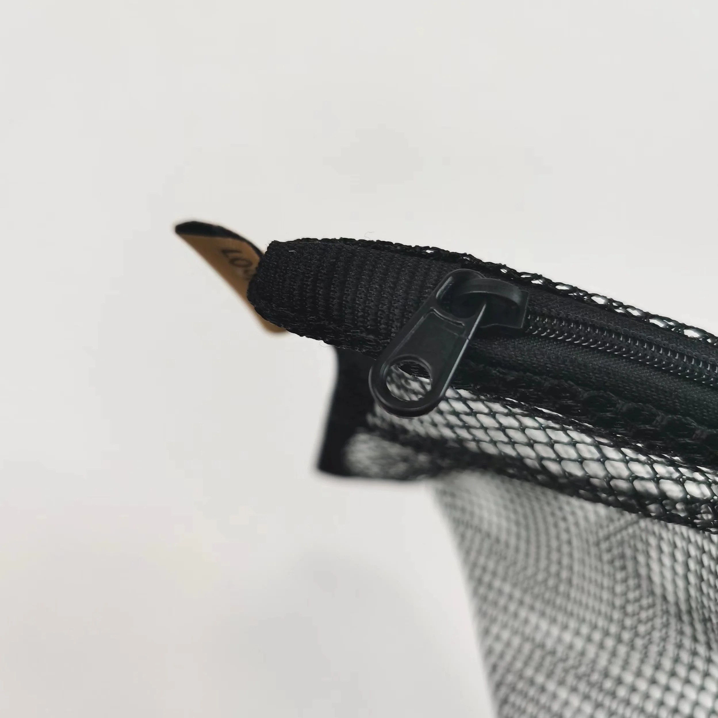 Eco-friendly Home Lingerie Socks Coarse Mesh Laundry Washing Bag With Top Zipper