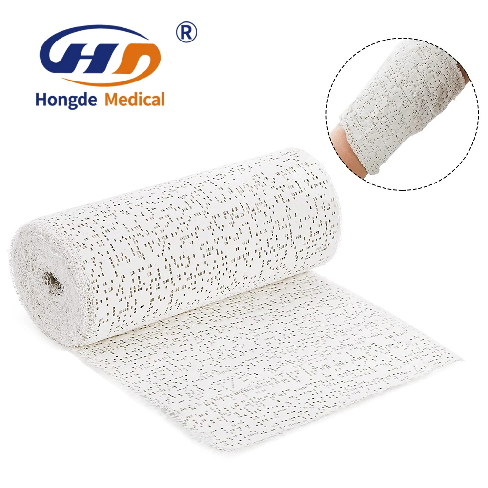 Pop Bandage CE ISO APPROVED Medical Cast First Aid Plasters Of Paris Gypsum POP Bandage Rolls Plaster Bandage