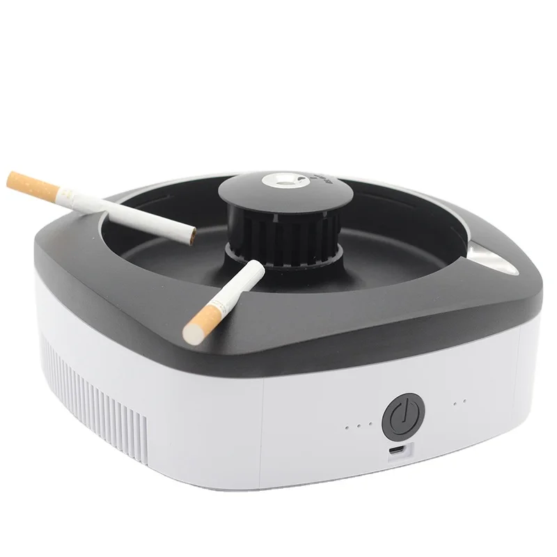 Portable Multifunction Cigar Smoke Eater Ashtray with Cigarette Lighter