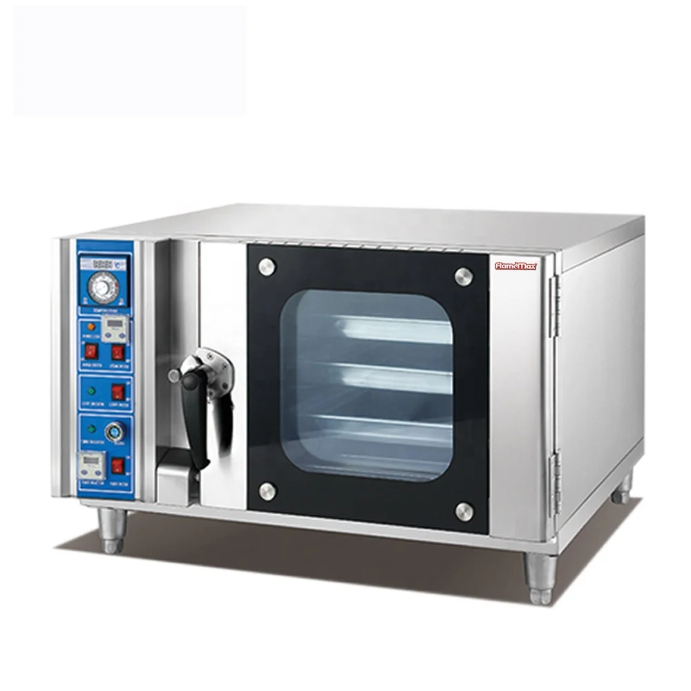 Guangzhou Commercial Convection Oven with 3 5 8 10 12 Trays for Bakery Equipment Gas & Electric  Baking Ovens Hotels Restaurants