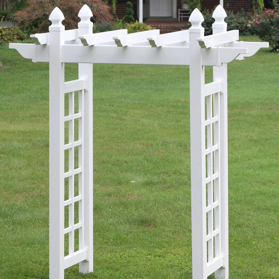 Popular Environmental Garden Outdoor Pergola Kit Wedding Arch Square