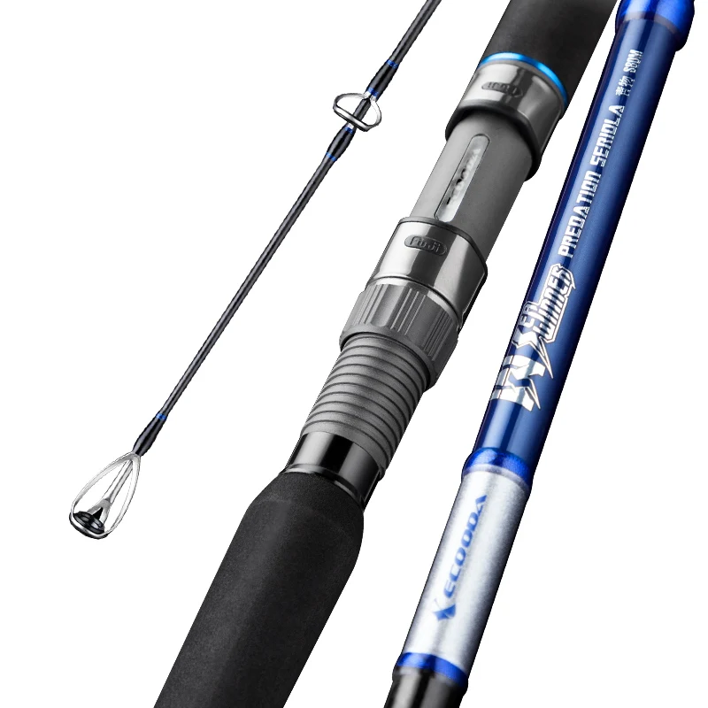 ECOODA ESPS Light Popping Rod Spinning Fishing Rod 12-15KG Drag Power for Amberjack Fishing