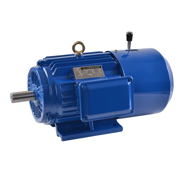 220V 380V ac motor YEJ 4P electro magnetic brake motor 3hp 4hp 5hp
