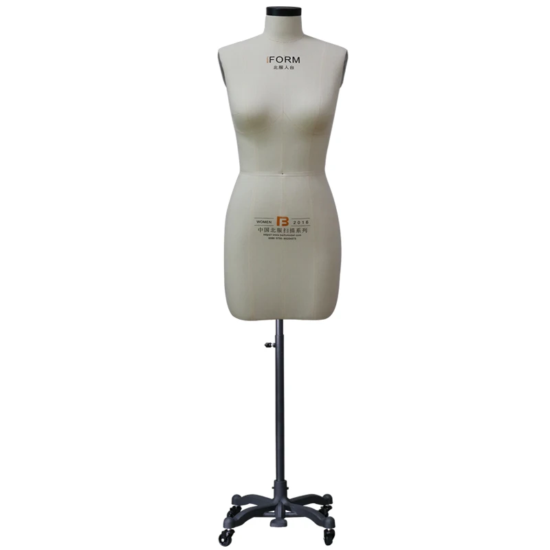 mannequin draping form half-body evening form for tailor dressmaker