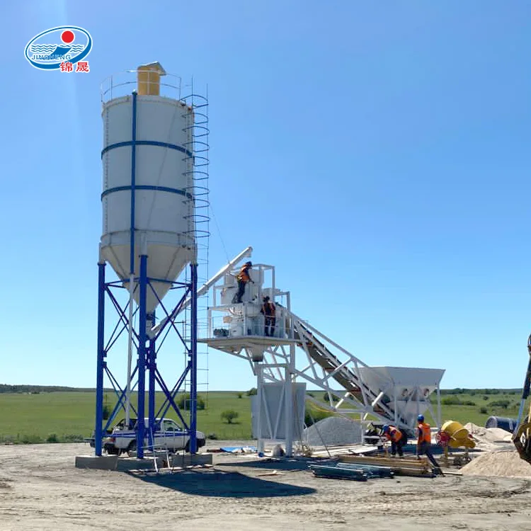 High efficiency 25m3/h concrete mixing equipment station concrete batch plant