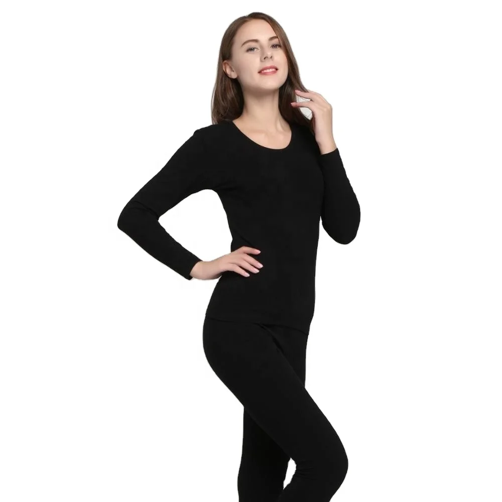 
Direct Order: bulk wholesale cheap women cotton lycra thermal long johns pajamas 