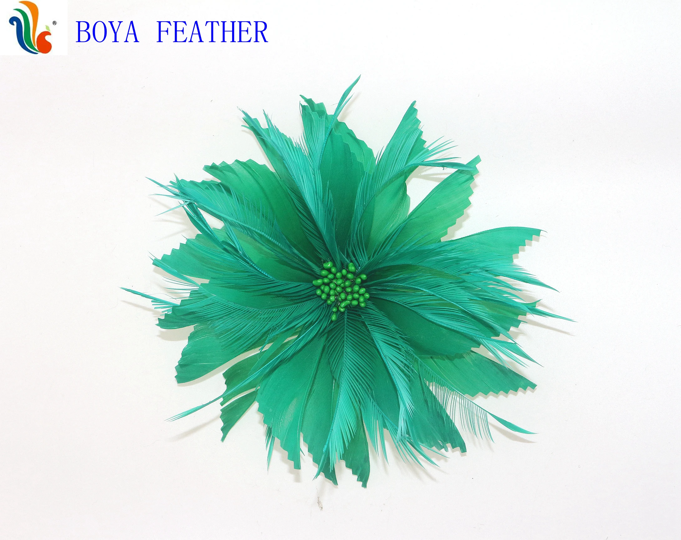 horse racing party tea party goose feather flower mount