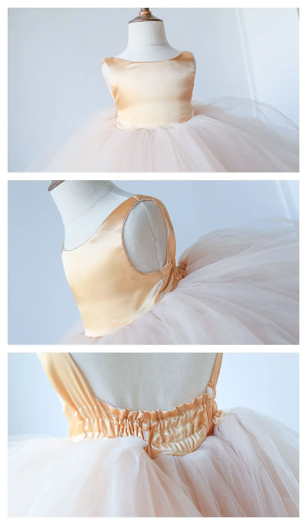 Girl  tutu skirts Party  wear Gown Flower Girls Dresses for Wedding  Birthday Kids Clothes Princess Tulle Children Costume