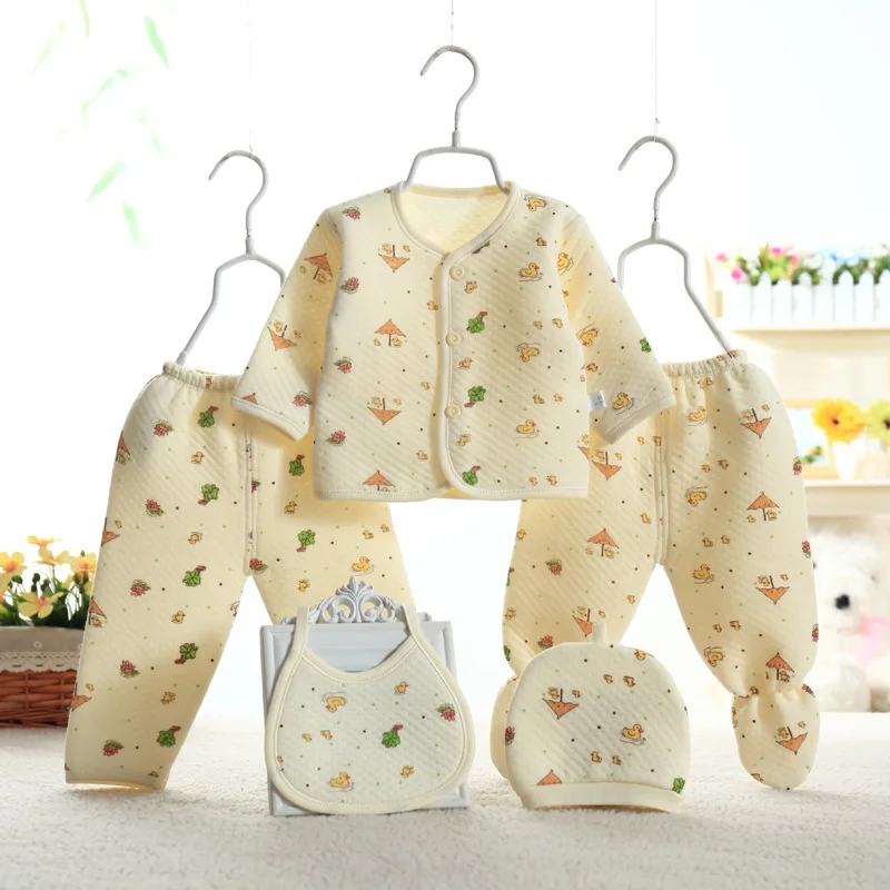 Full Moon Gift Cartoon Baby Monk Warm Open Crotch Pants Newborn Baby Warm Outerwear