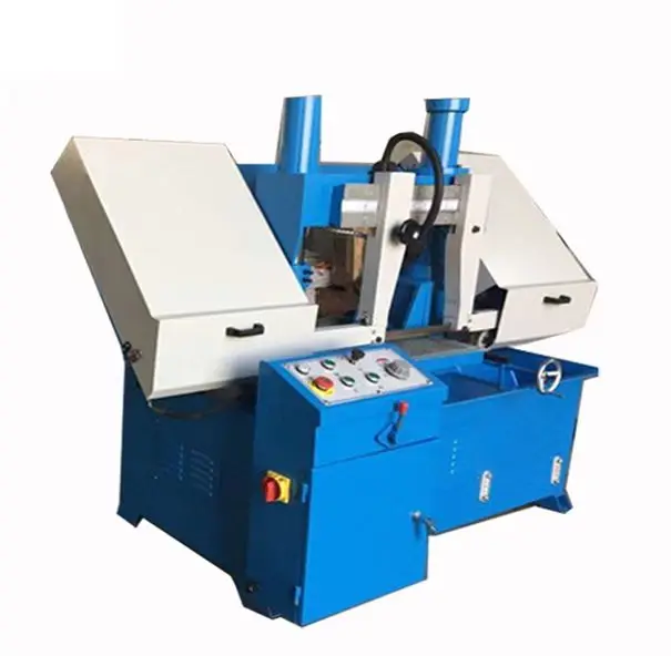 Sawing machine manufacturer supplies GB4220 full-automatic CNC sawing machine with automatic feeding and no manual operation