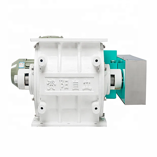 Discharge airlock valve star airlock valve rotary vane valve for ash