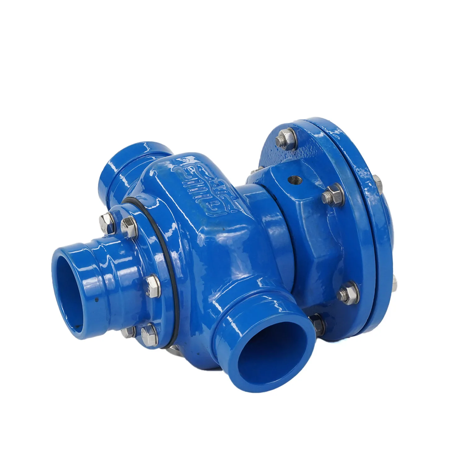 Backwash valve for irrigation water