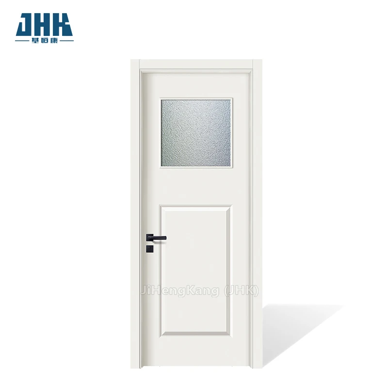 JHK-G15 производитель качественная французская стеклянная дверь недорогие современные стеклянные двери с простым дизайном на заказ