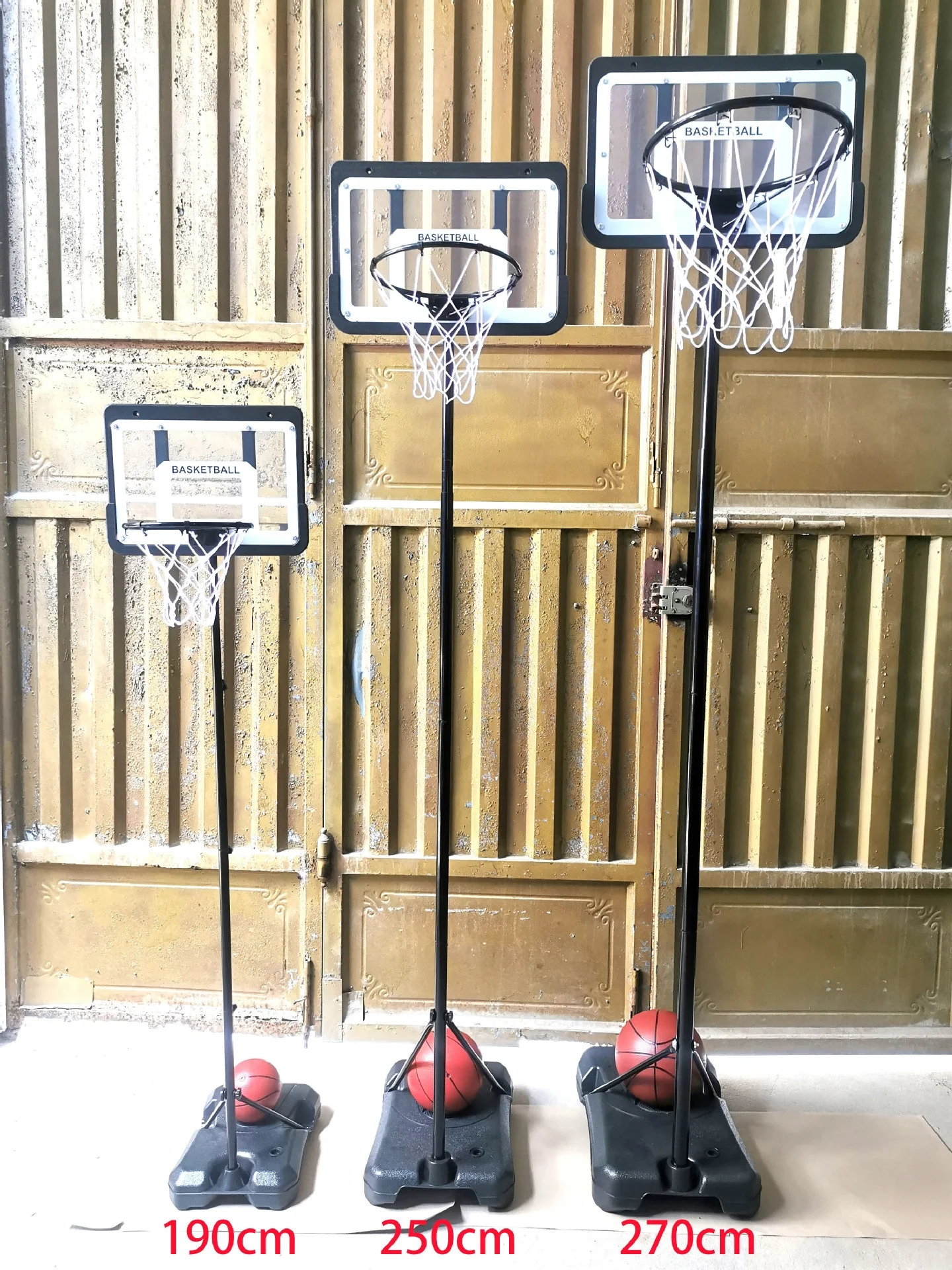 Cheap Price Color Height Indoor Outdoor Basketball Hoop Adults And Children Portable Basketball Stand Hoop