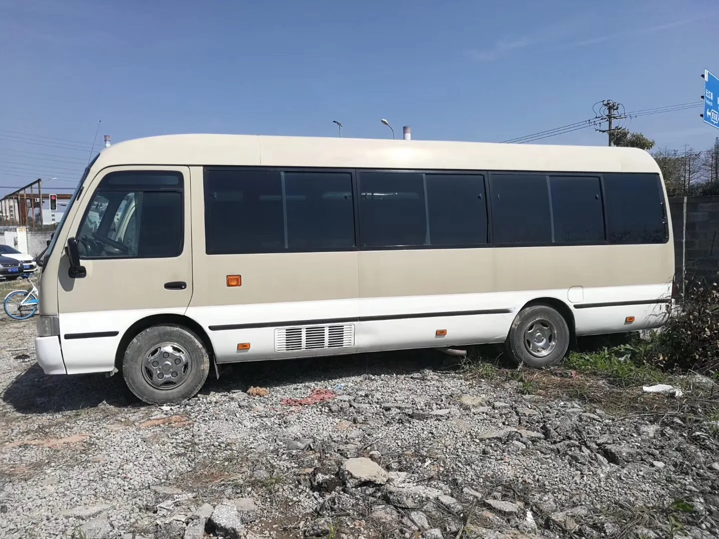Used Toyota Coaster Bus Secondhand Japan Toyota Coaster 30 Seater Bus Used