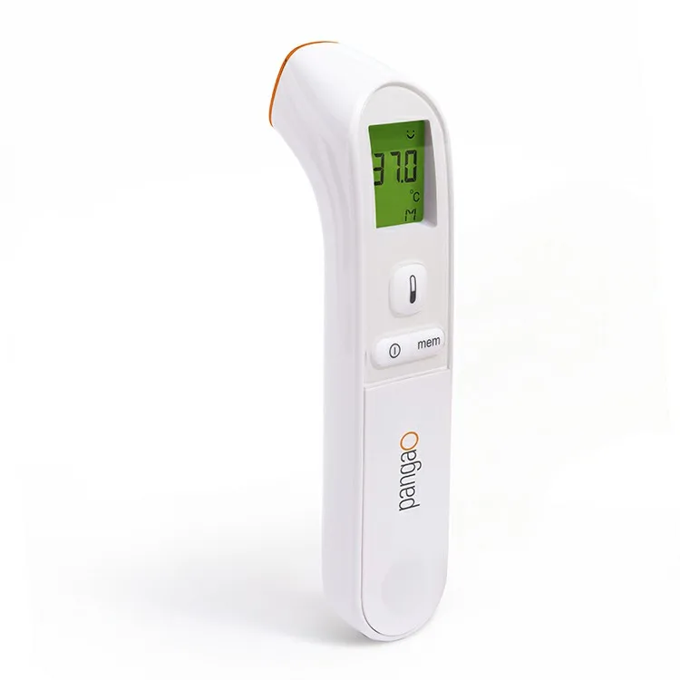 Portable high-accuracy non-contact digital thermometer infrared for forehead with fever alarm